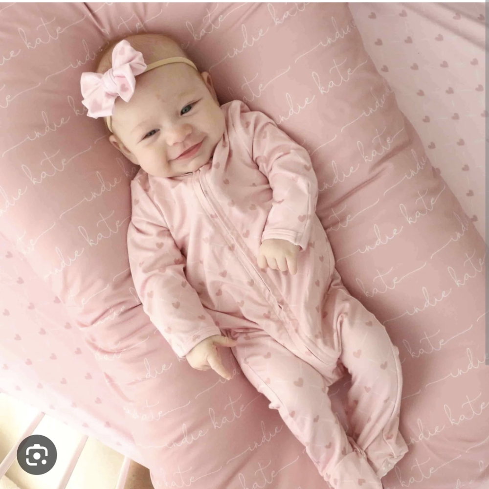 Caden Lane Sweet Heart Footie